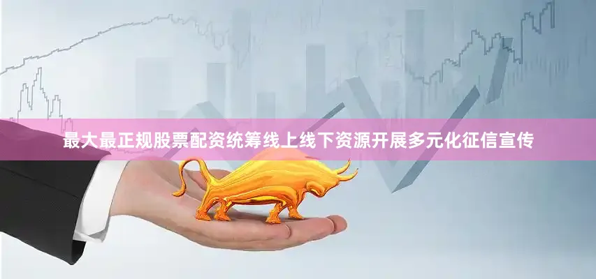 最大最正规股票配资统筹线上线下资源开展多元化征信宣传
