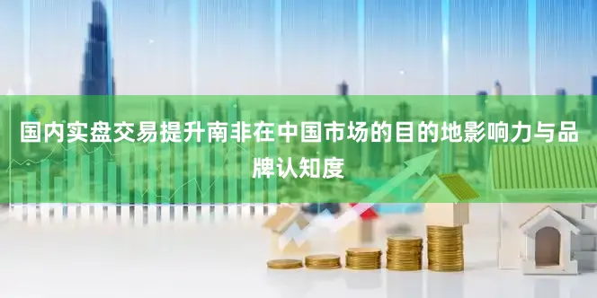 国内实盘交易提升南非在中国市场的目的地影响力与品牌认知度
