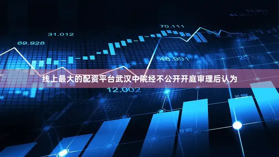 线上最大的配资平台武汉中院经不公开开庭审理后认为